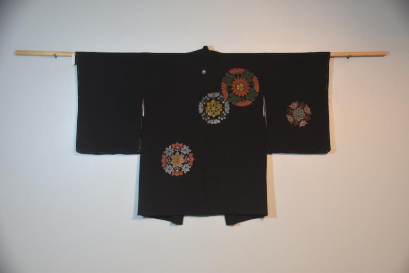 Vintage Japanese Silk Haori Jacket