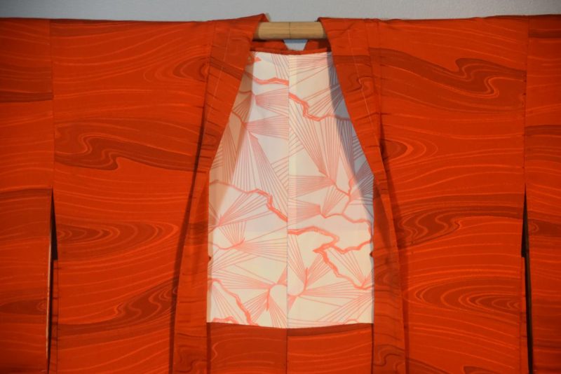 Vintage Japanese Silk Haori Jacket - Image 3