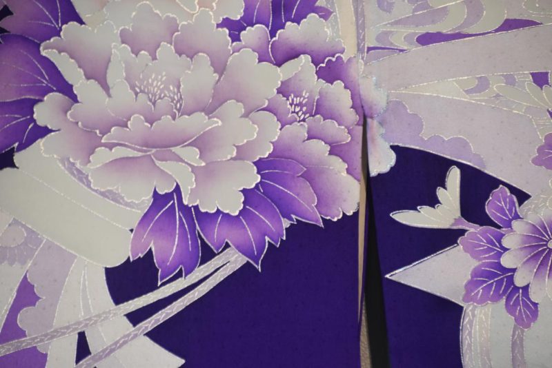 Japanese Furisode Kimono - Image 8