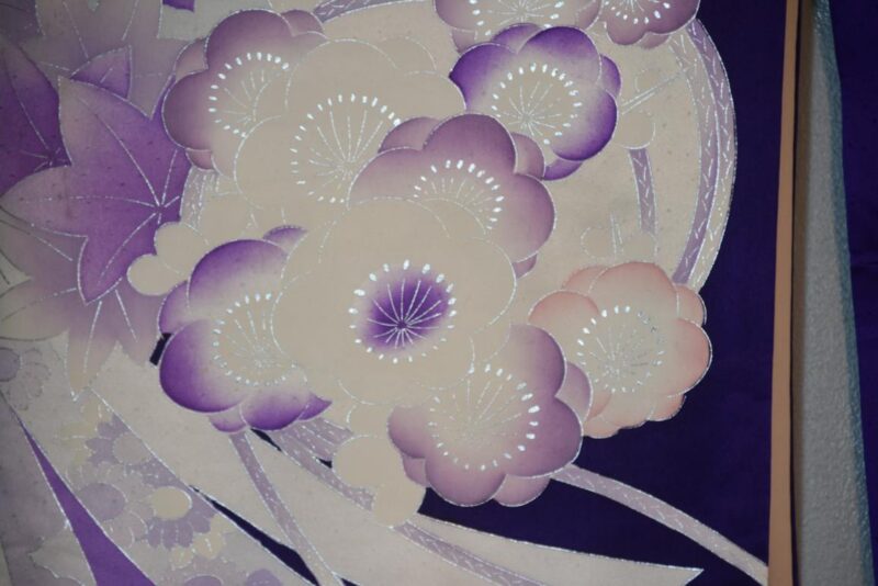 Japanese Furisode Kimono - Image 3