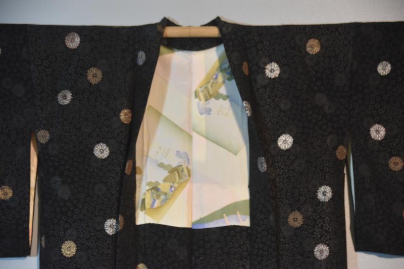 Vintage Japanese Silk Haori Jacket - Image 2