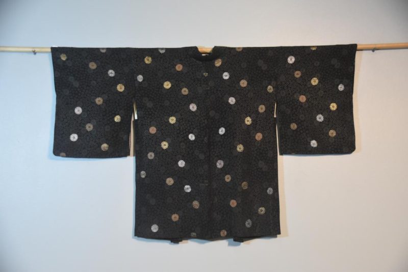 Vintage Japanese Silk Haori Jacket - Image 4