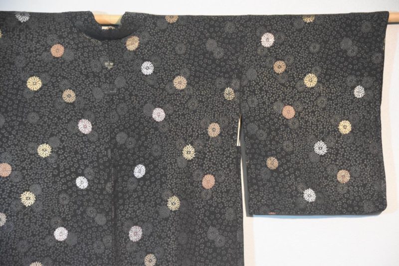 Vintage Japanese Silk Haori Jacket - Image 3
