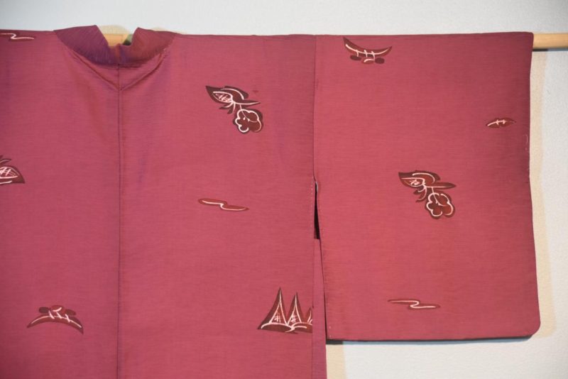 Vintage Japanese Silk Haori Jacket - Image 2