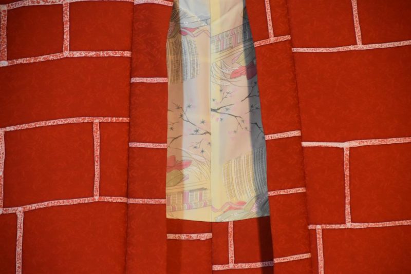 Vintage Japanese Silk Haori Jacket - Image 4