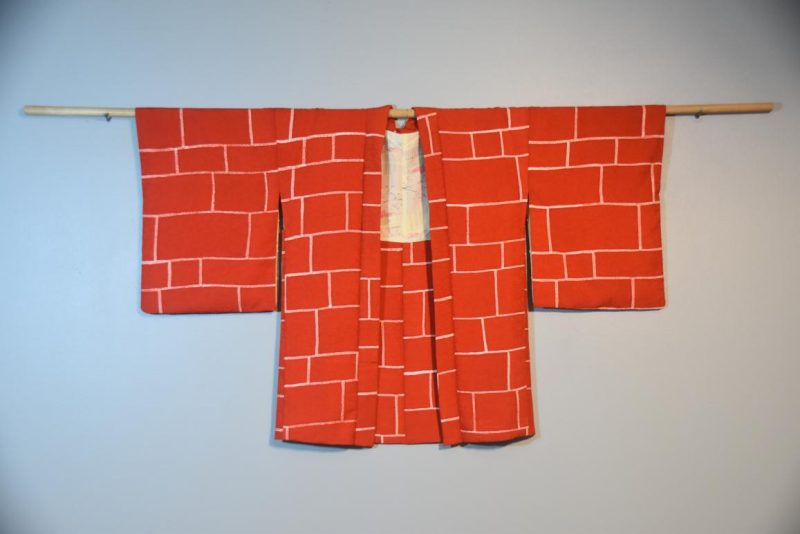 Vintage Japanese Silk Haori Jacket - Image 3