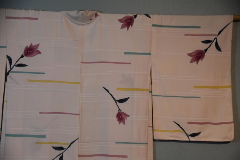 Vintage Japanese Silk Haori Jacket - Image 2