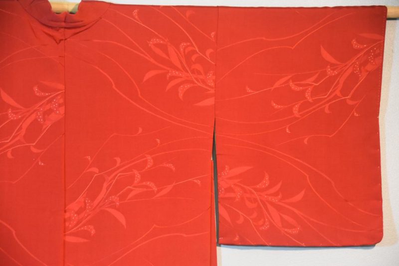 Vintage Japanese Silk Haori Jacket - Image 2