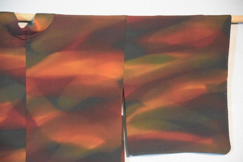 Vintage Japanese Silk Haori Jacket - Image 2