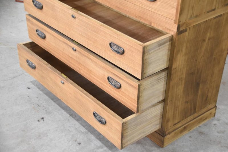Vintage Wedding Chest 3 Sections Width:1060mm - Image 8