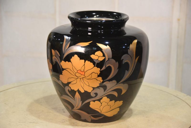 Lacquer Vase Width:240mm - Image 7