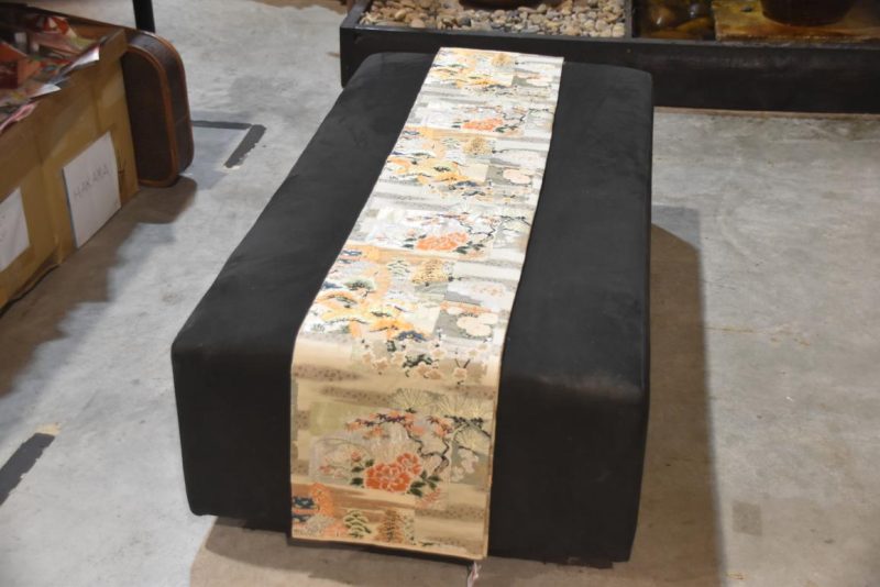 Vintage Maru Obi Sash Table Runner Length 4000mm
