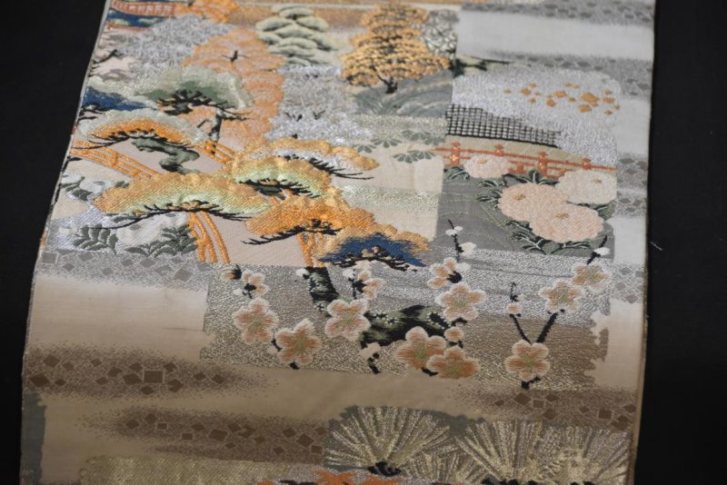 Vintage Maru Obi Sash Table Runner Length 4000mm - Image 2