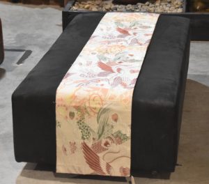 Vintage Maru Obi Sash Table Runner Length 4000mm