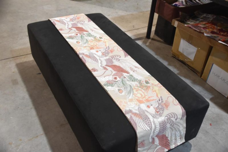 Vintage Maru Obi Sash Table Runner Length 4000mm - Image 4