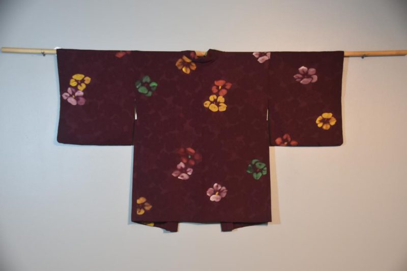 Vintage Japanese Silk Haori Jacket