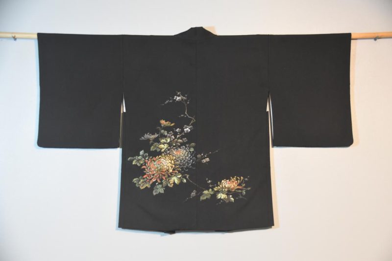Vintage Japanese Silk Haori Jacket