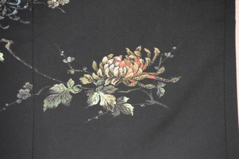 Vintage Japanese Silk Haori Jacket - Image 5