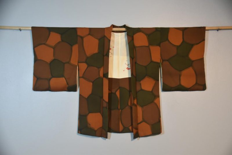 Vintage Japanese Silk Haori Jacket