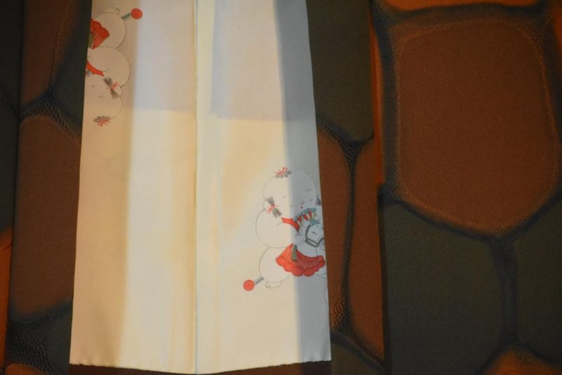 Vintage Japanese Silk Haori Jacket - Image 2