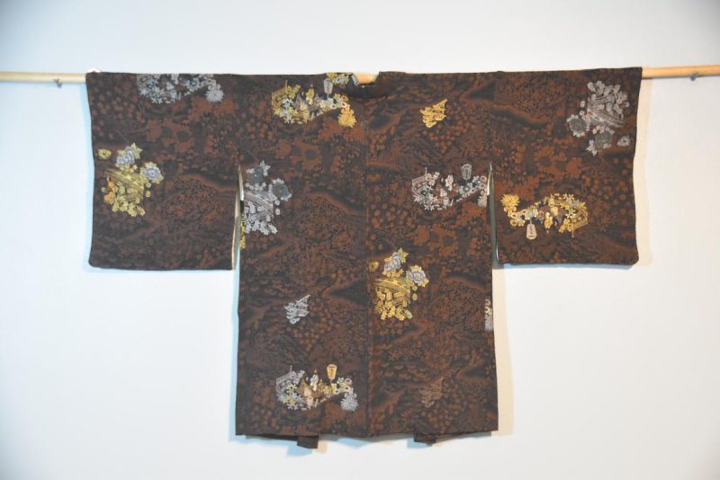 Vintage Japanese Silk Haori Jacket