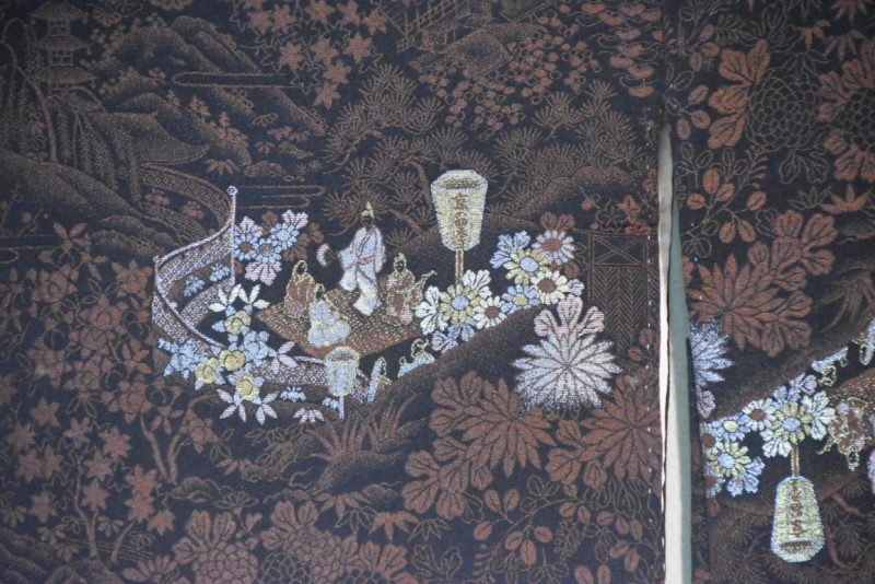 Vintage Japanese Silk Haori Jacket - Image 6