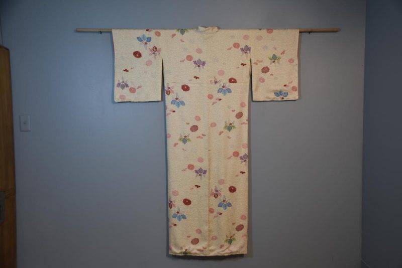 Japanese Vintage Silk Kimono