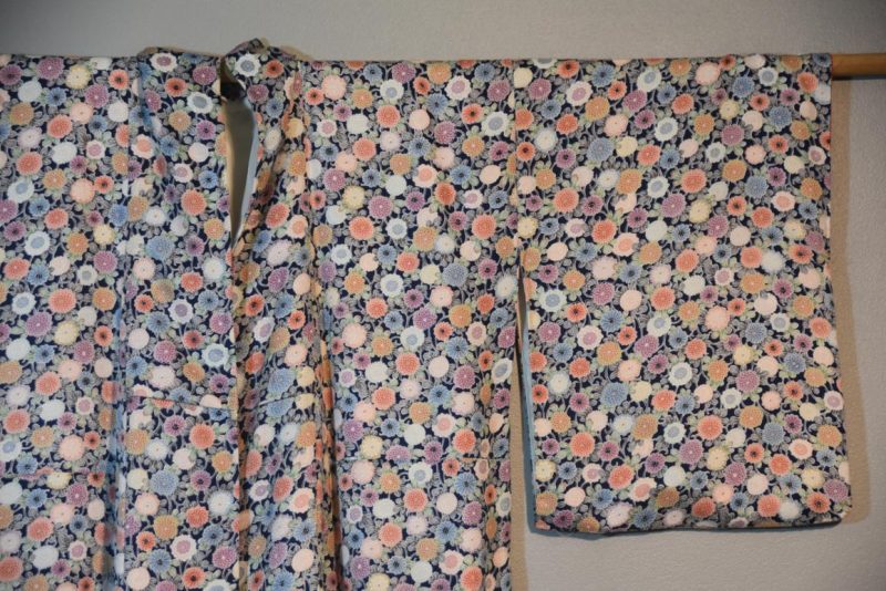 Japanese Vintage Silk Kimono - Image 4