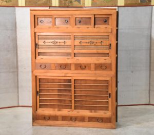 Antique Japanese Kitchen Chest Width:1200mm