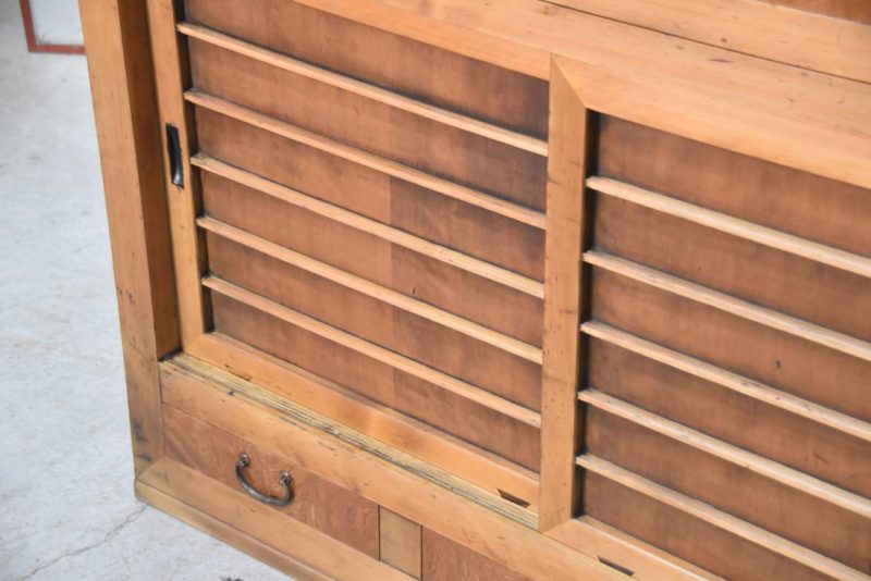 Antique Japanese Kitchen Chest Width:1200mm - Image 7