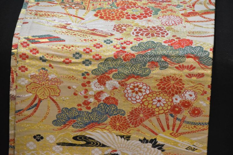 Vintage Maru Obi Sash Table Runner Length 4000mm - Image 2