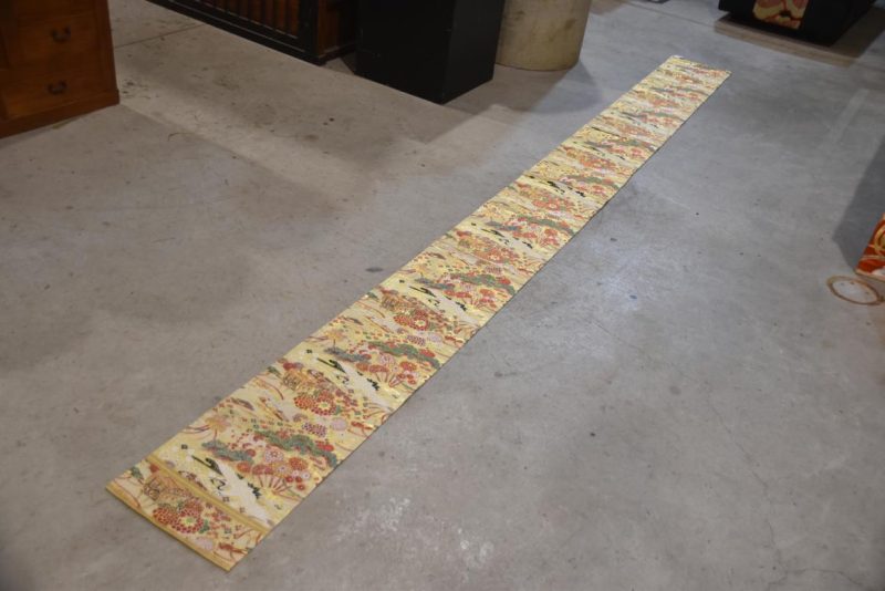 Vintage Maru Obi Sash Table Runner Length 4000mm - Image 4