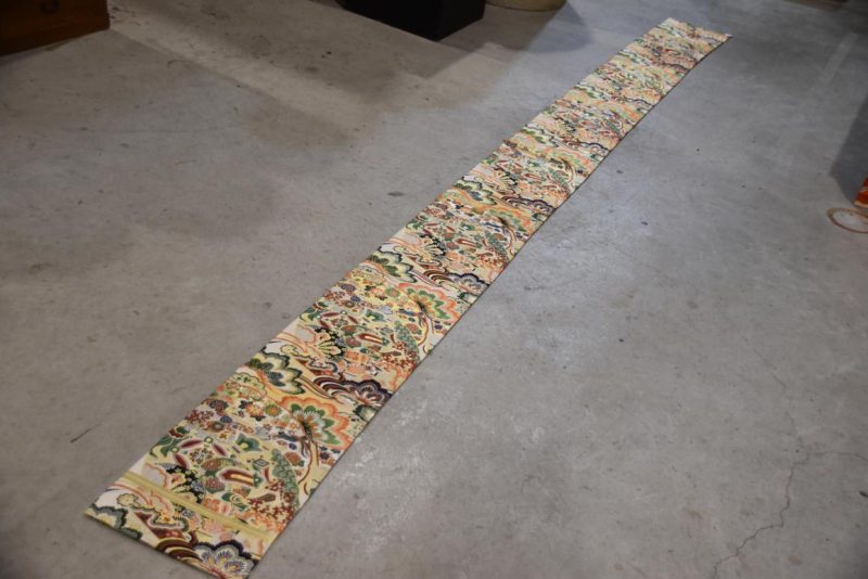 Vintage Maru Obi Sash Table Runner Length 4000mm - Image 4