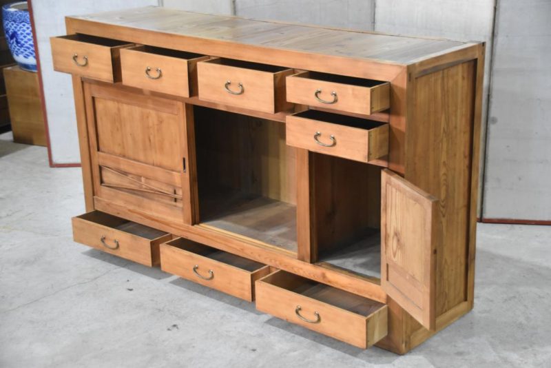 Japanese Gifu Region Mizuya Dansu Sideboard Width:1520mm - Image 8