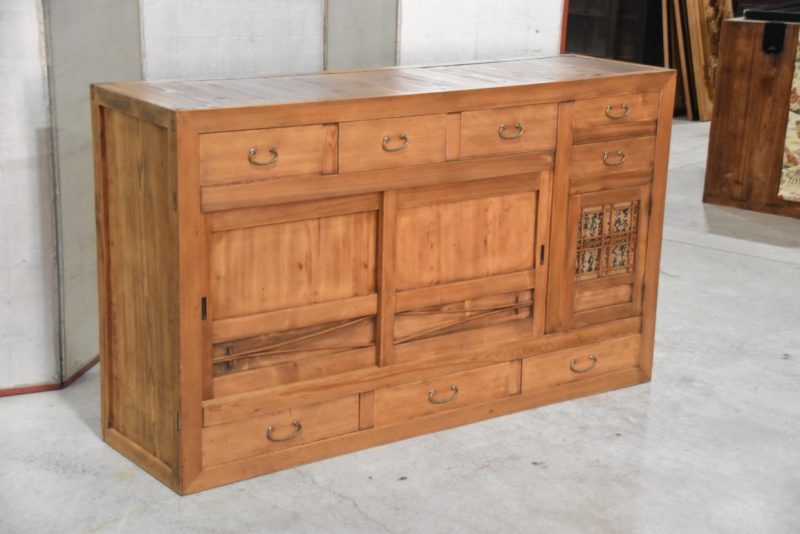 Japanese Gifu Region Mizuya Dansu Sideboard Width:1520mm - Image 4