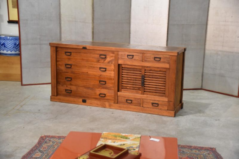 Japanese Gifu Region Futon Dansu Sideboard Width:1700mm