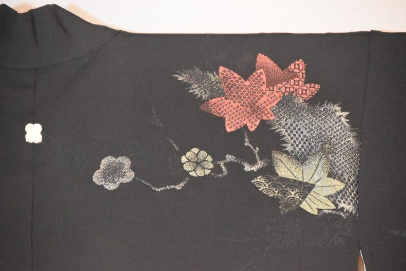 Vintage Japanese Silk Haori Jacket - Image 6