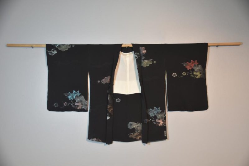 Vintage Japanese Silk Haori Jacket - Image 5