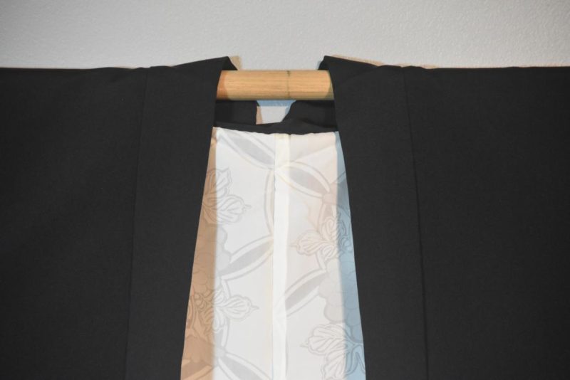 Japanese Black Silk Haori - Image 3
