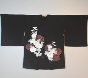 Japanese Black Silk Haori