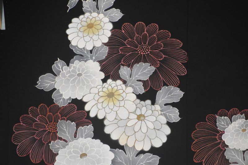 Japanese Black Silk Haori - Image 2