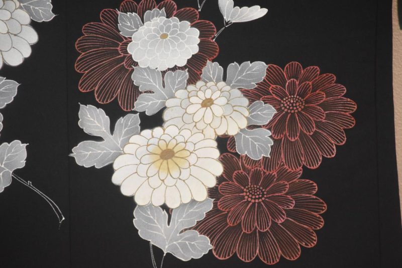 Japanese Black Silk Haori - Image 6