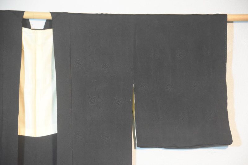 Japanese Black Silk Haori - Image 4