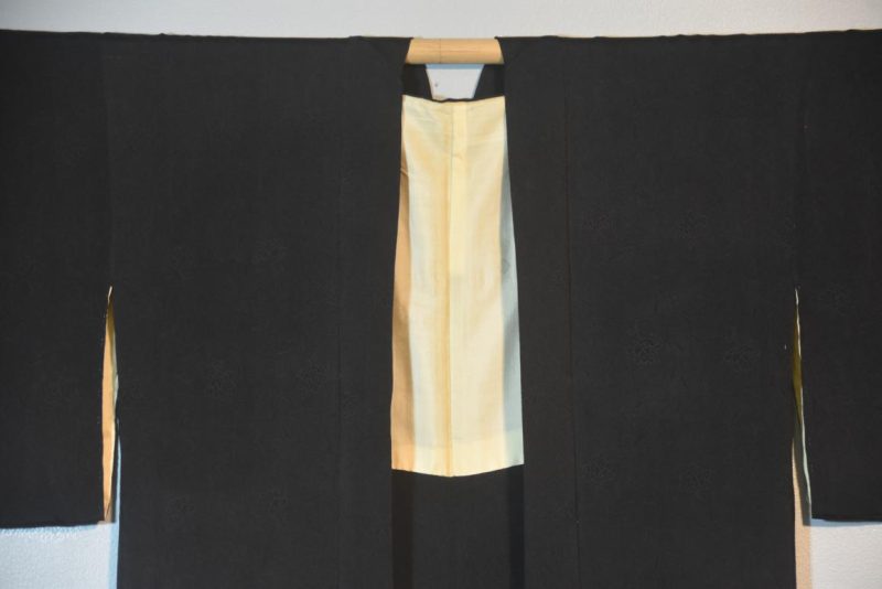 Japanese Black Silk Haori - Image 3