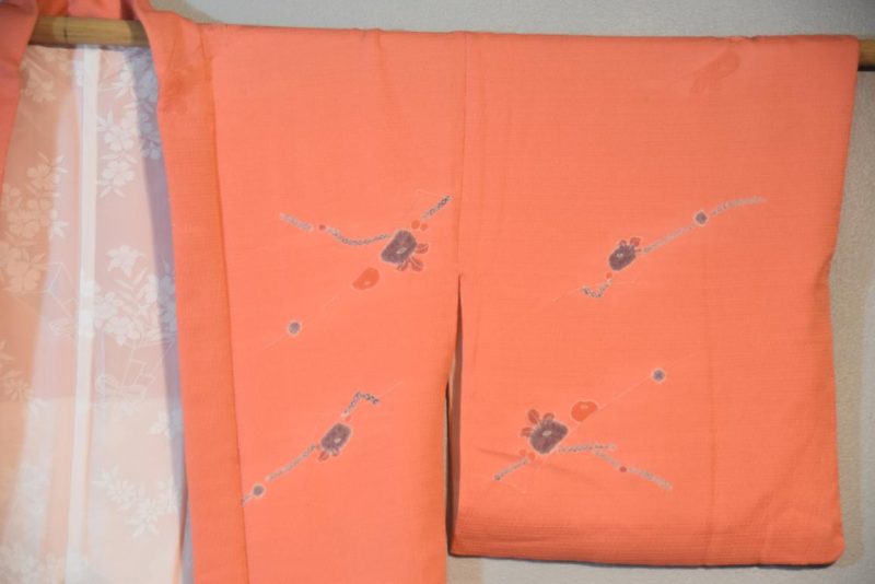 Japanese Vintage Silk Haori Jacket - Image 5