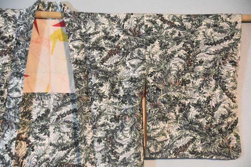 Japanese Vintage Silk Haori Jacket - Image 6