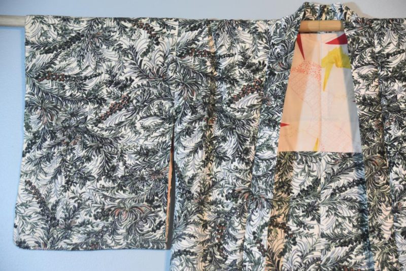 Japanese Vintage Silk Haori Jacket - Image 5
