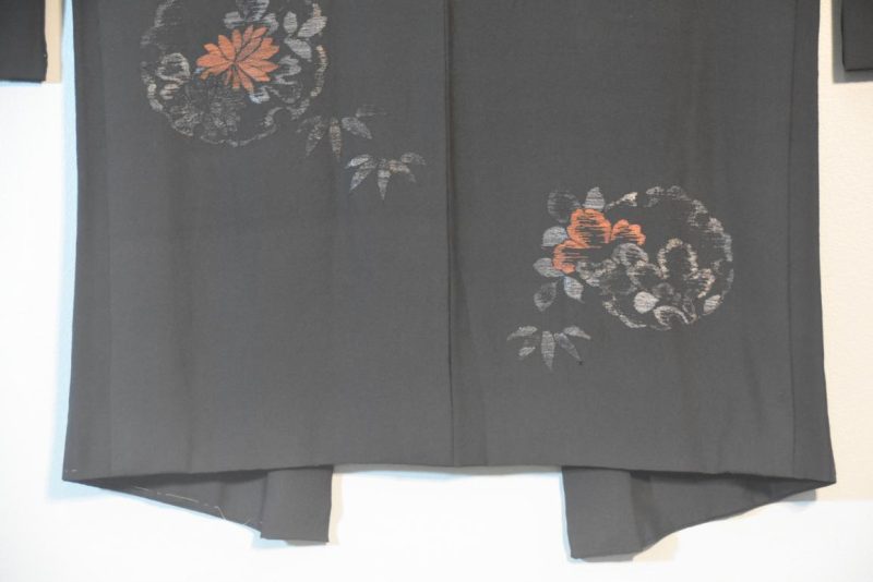 Japanese Vintage Silk Haori Jacket - Image 8