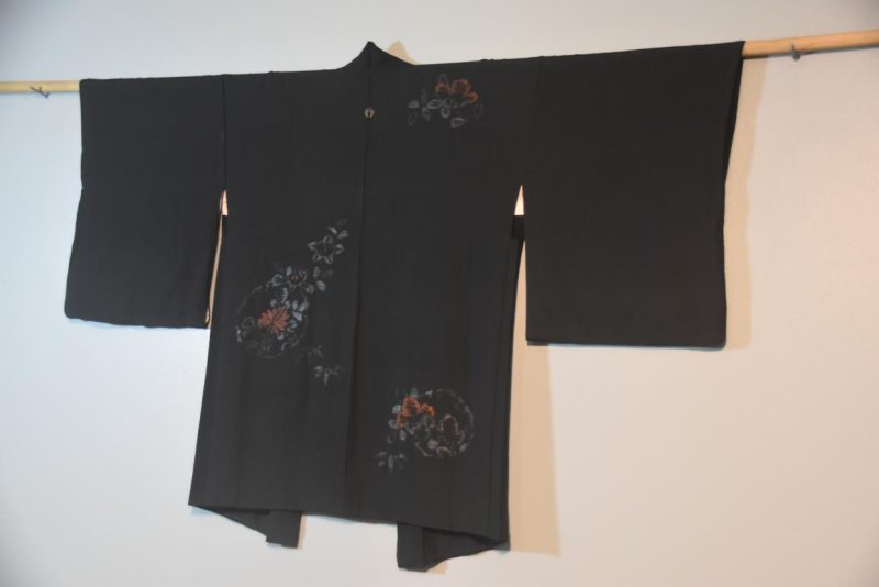 Japanese Vintage Silk Haori Jacket - Image 5