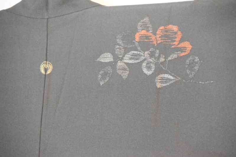 Japanese Vintage Silk Haori Jacket - Image 7